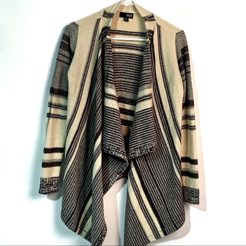 a.n.a. Striped Layering Sweater